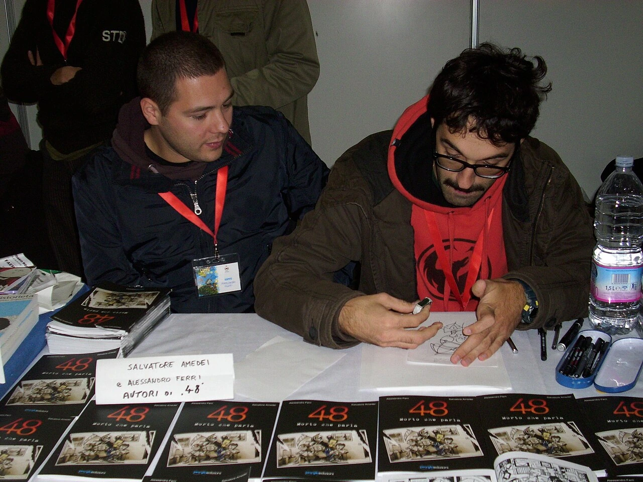Photo of Mark Crilley comic creator and YouTube art educator